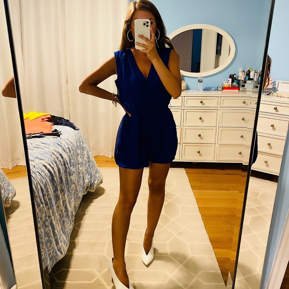 Blue Romper - Picture 2 of 4